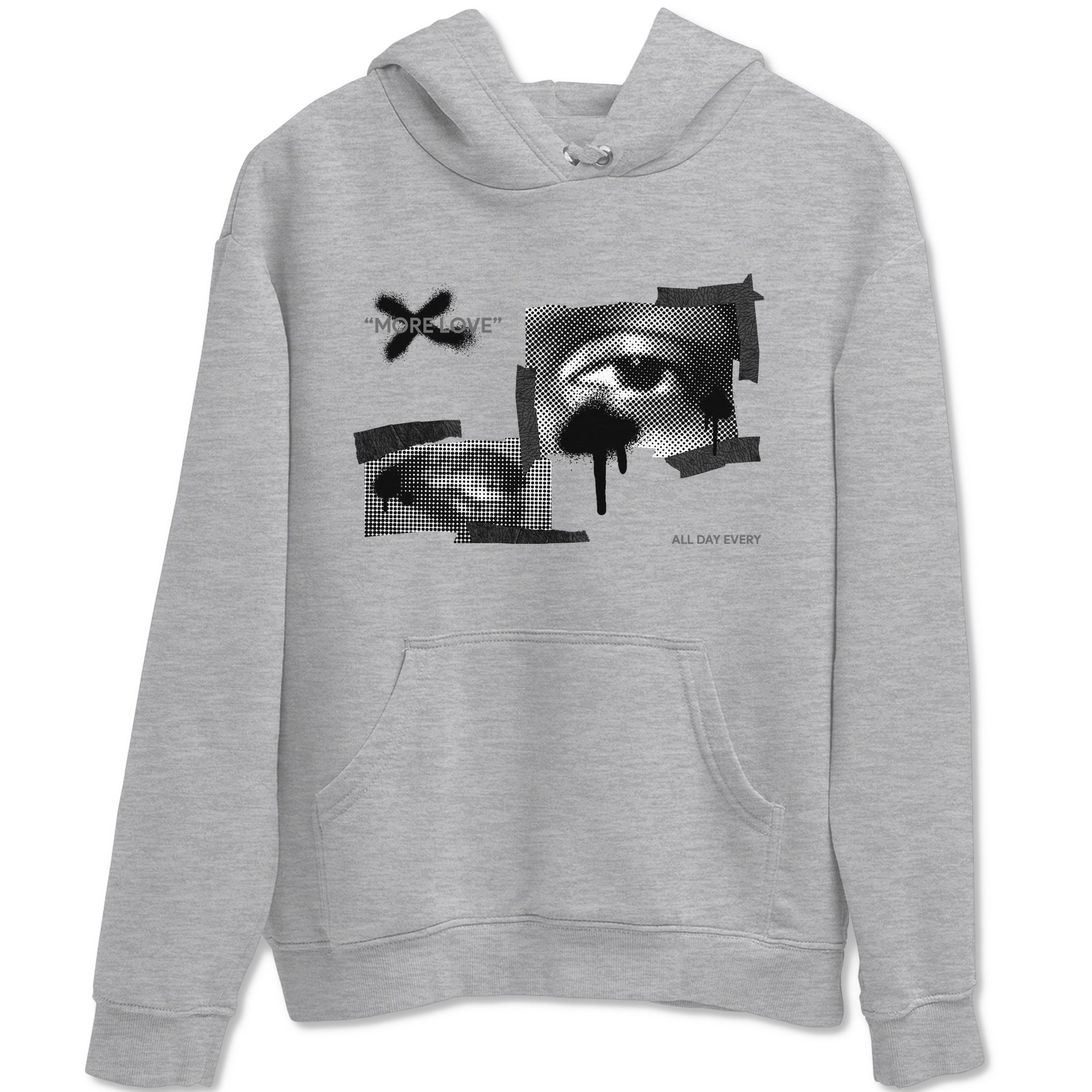 Air Jordan 3 Black Cat shirts to match jordans More Love sneaker tees 3s Retro Black Cat best t-shirts to wear with jordans SNRT Sneaker Tees unisex cotton Heather Grey 2 shirts