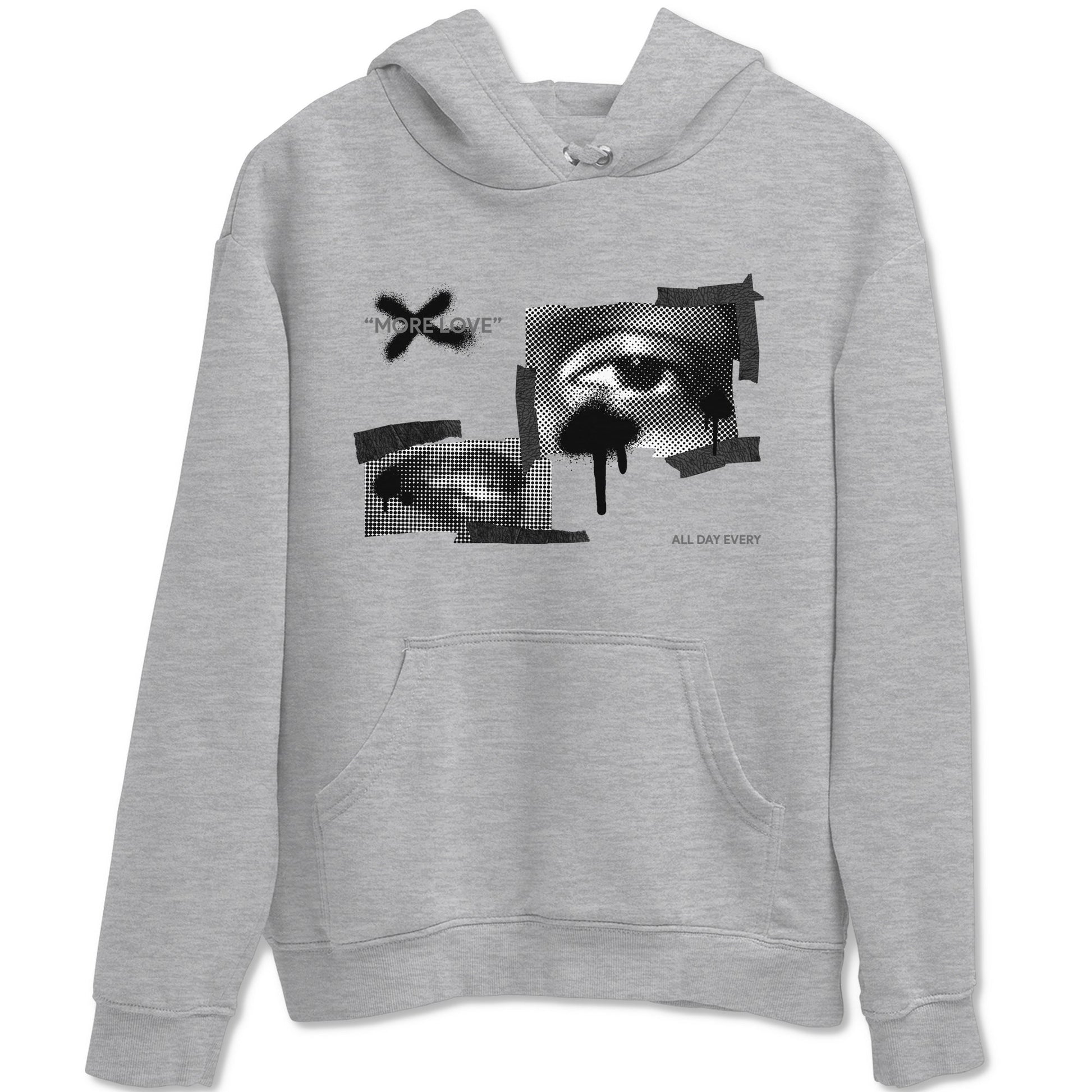 Air Jordan 3 Black Cat shirts to match jordans More Love sneaker tees 3s Retro Black Cat best t-shirts to wear with jordans SNRT Sneaker Tees unisex cotton Heather Grey 2 shirts