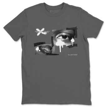 Air Jordan 3 Black Cat shirts to match jordans More Love sneaker tees 3s Retro Black Cat best t-shirts to wear with jordans SNRT Sneaker Tees unisex cotton Cool Grey 2 shirts