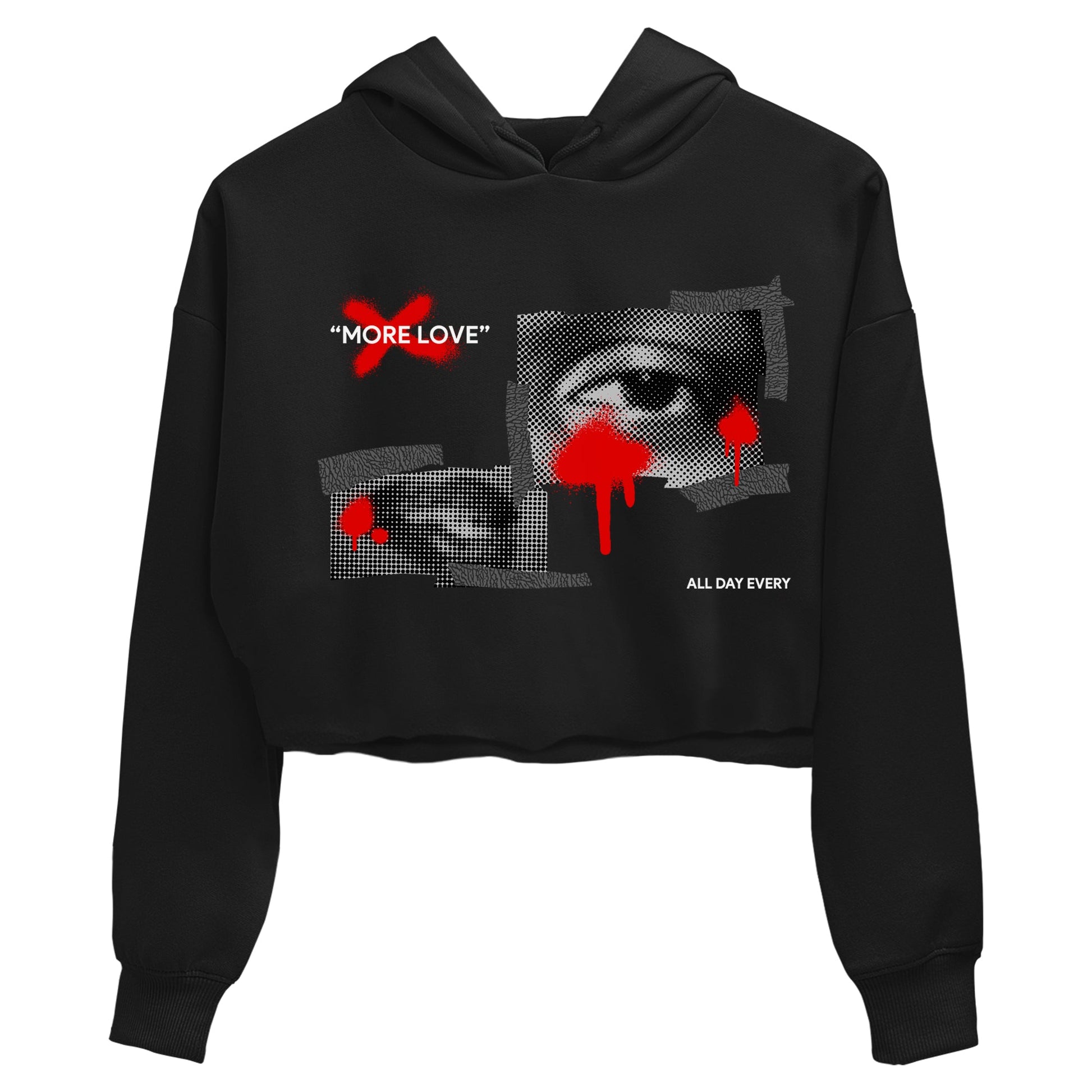 3s Black Cement shirts to match jordans More Love sneaker match tees Air Jordan 3 Black Cement match shoes to clothes SNRT Sneaker Tees unisex cotton Black 2 crop tee