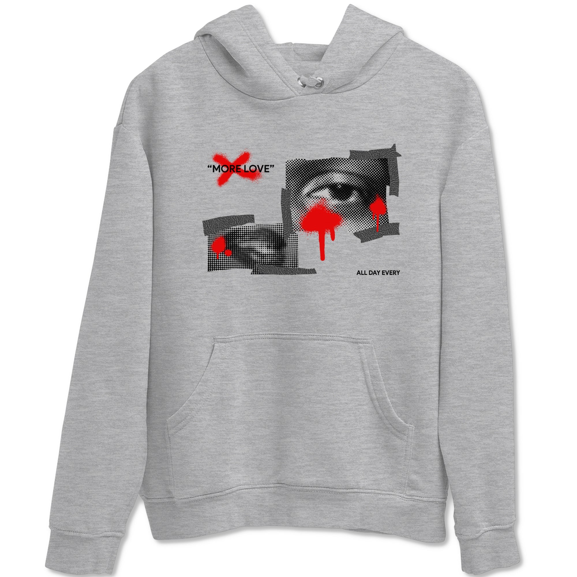 3s Black Cement shirts to match jordans More Love sneaker match tees Air Jordan 3 Black Cement match shoes to clothes SNRT Sneaker Tees unisex cotton Heather Grey 2 shirts