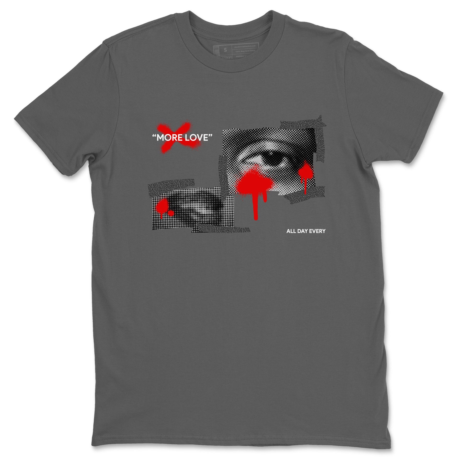 3s Black Cement shirts to match jordans More Love sneaker match tees Air Jordan 3 Black Cement match shoes to clothes SNRT Sneaker Tees unisex cotton Cool Grey 2 shirts