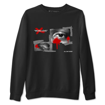 3s Cement Grey shirts to match jordans More Love sneaker match tees Air Jordan 3 Cement Grey SNRT Sneaker Release Tees unisex cotton Black 2 crew neck shirts
