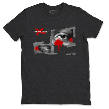3s Cement Grey shirts to match jordans More Love sneaker match tees Air Jordan 3 Cement Grey SNRT Sneaker Release Tees unisex cotton Charcoal Heather 2 crew neck shirts