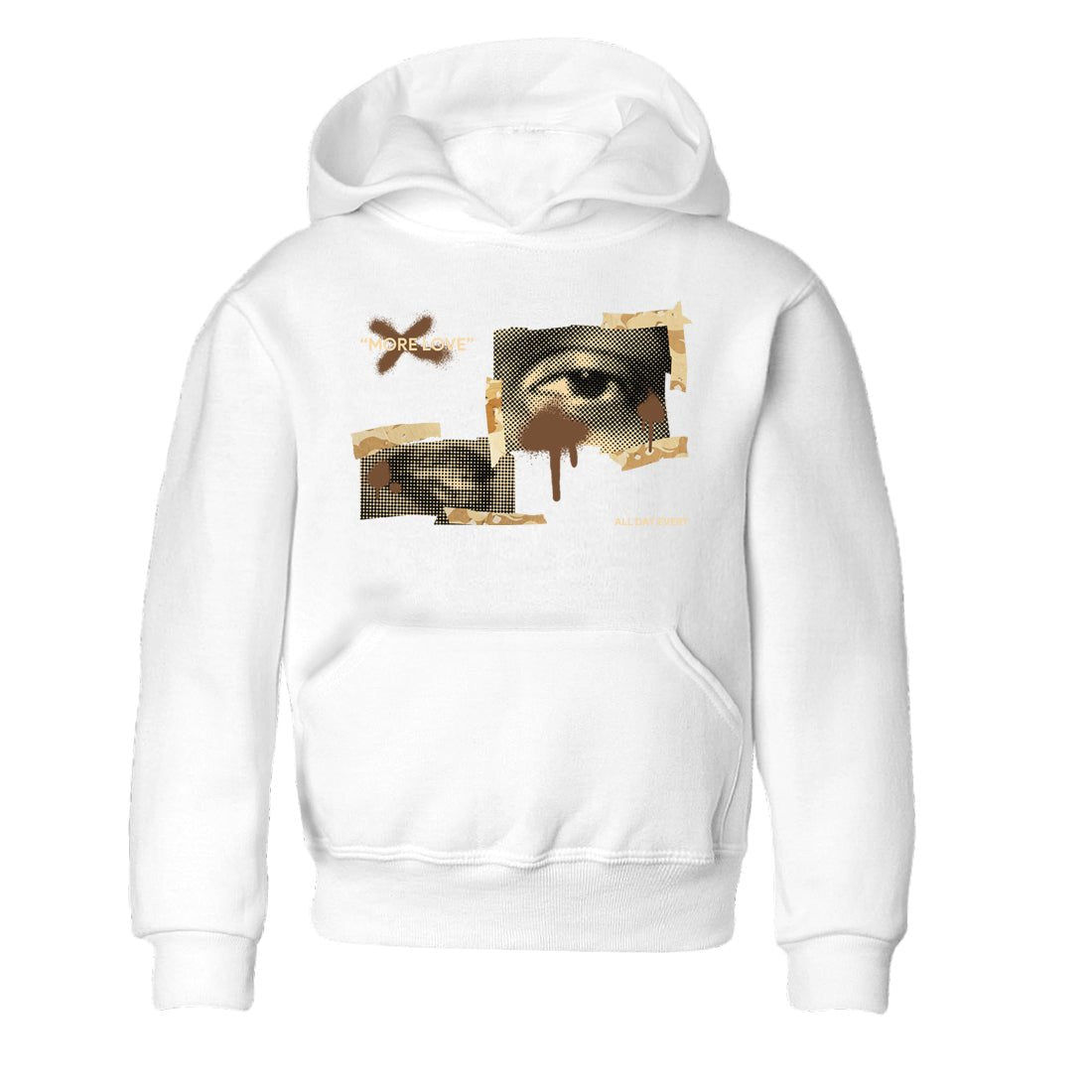 AJ3 Desert Camo shirts to match jordans More Love sneaker match tees Air Jordan 3 Desert Camo SNRT Sneaker Tees streetwear brand Baby and Youth White 2 cotton tee