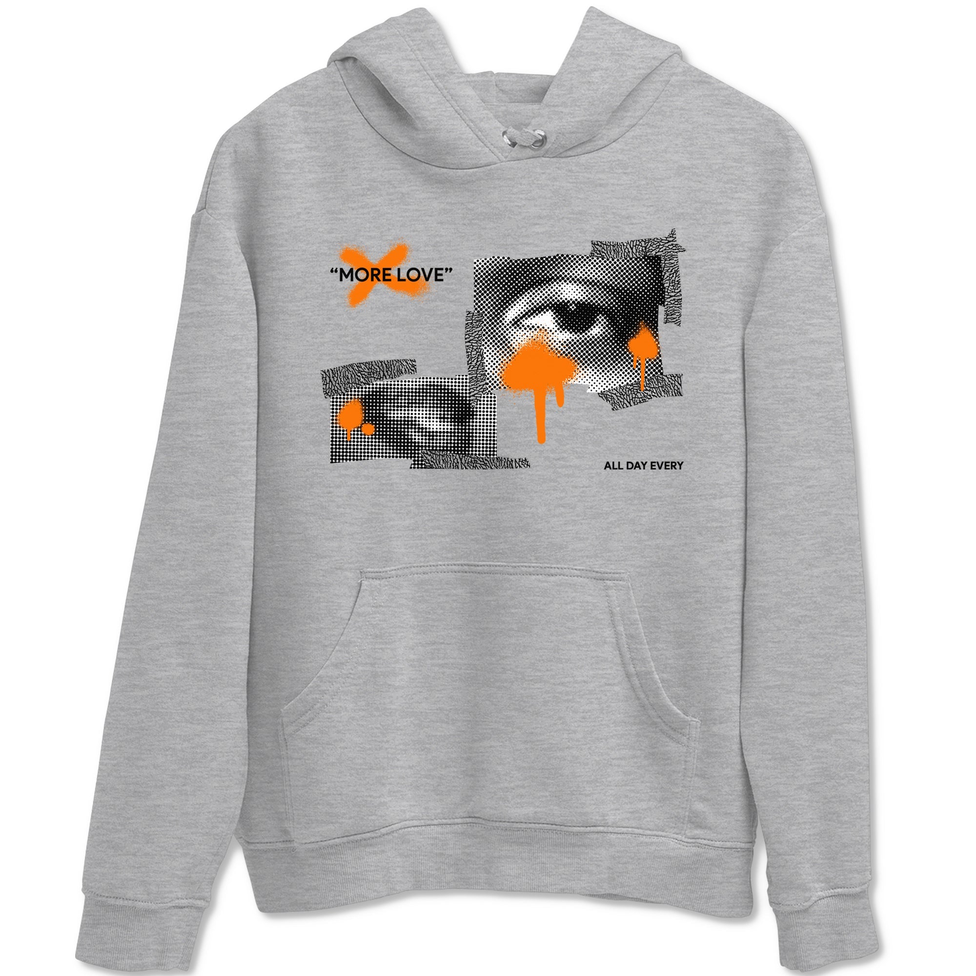 3s Georgia Peach shirt to match jordans More Love sneaker tees Air Jordan 3 Georgia Peach SNRT Sneaker Release Tees unisex cotton Heather Grey 2 crew neck shirt
