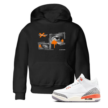 3s Georgia Peach shirt to match jordans More Love sneaker tees Air Jordan 3 Georgia Peach SNRT sneaker release tees baby toddler Black 1 cotton Shirt