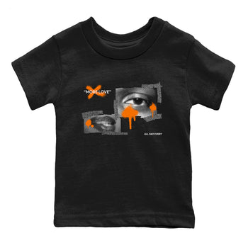 3s Georgia Peach shirt to match jordans More Love sneaker tees Air Jordan 3 Georgia Peach SNRT sneaker release tees baby toddler Black 2 cotton Shirt