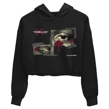 4s A Ma Maniere x Fossil Stone shirts to match jordans More Love sneaker match tees Air Jordan 4 A Ma Maniere x Fossil Stone match shoes to clothes SNRT Sneaker Tees unisex cotton Black 2 crop tee