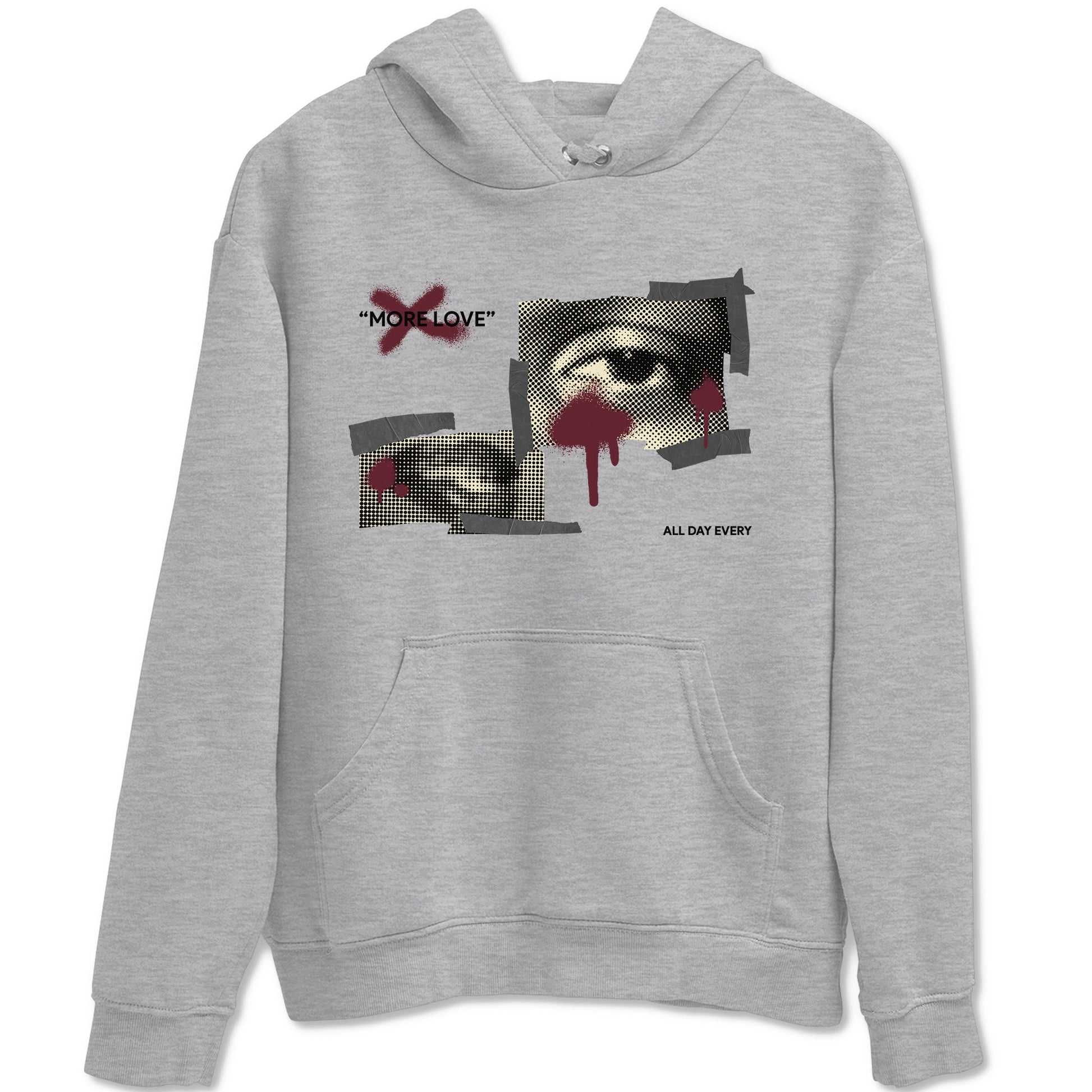 4s A Ma Maniere x Fossil Stone shirts to match jordans More Love sneaker match tees Air Jordan 4 A Ma Maniere x Fossil Stone match shoes to clothes SNRT Sneaker Tees unisex cotton Heather Grey 2 shirts