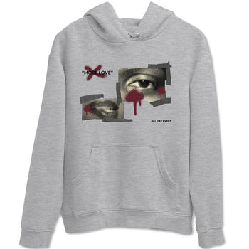 4s A Ma Maniere x Fossil Stone shirts to match jordans More Love sneaker match tees Air Jordan 4 A Ma Maniere x Fossil Stone match shoes to clothes SNRT Sneaker Tees unisex cotton Heather Grey 2 shirts
