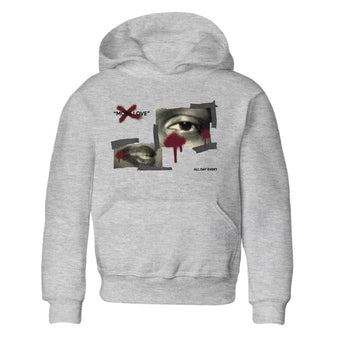 4s A Ma Maniere x Fossil Stone shirts to match jordans More Love sneaker match tees Air Jordan 4 A Ma Maniere x Fossil Stone match shoes to clothes SNRT Sneaker Tees Youth Baby Heather Grey 2 tee
