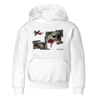 4s A Ma Maniere x Fossil Stone shirts to match jordans More Love sneaker match tees Air Jordan 4 A Ma Maniere x Fossil Stone match shoes to clothes SNRT Sneaker Tees Youth Baby White 2 tee