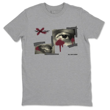4s A Ma Maniere x Fossil Stone shirts to match jordans More Love sneaker match tees Air Jordan 4 A Ma Maniere x Fossil Stone match shoes to clothes SNRT Sneaker Tees unisex cotton Heather Grey 2 shirts
