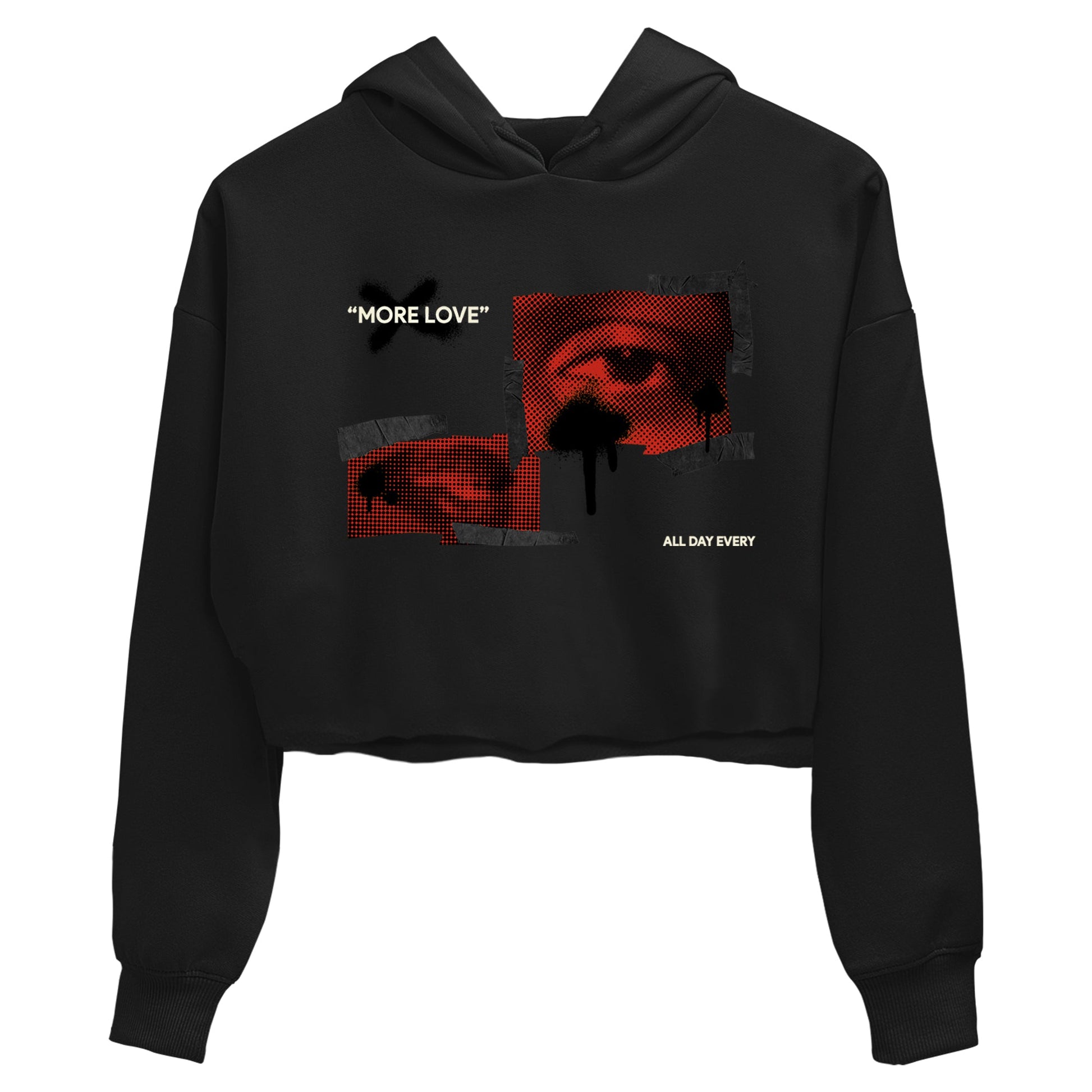 4s Brick By Brick best t shirts to wear with jordans More Love sneaker match tees Nigel Sylvester x Air Jordan 4 Brick by Brick match shoes to clothes SNRT Sneaker Tees unisex cotton Black 2 crop tee
