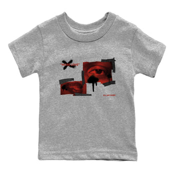 4s Brick By Brick best t shirts to wear with jordans More Love sneaker match tees Nigel Sylvester x Air Jordan 4 Brick by Brick match shoes to clothes SNRT Sneaker Tees Youth Baby Heather Grey 2 tee