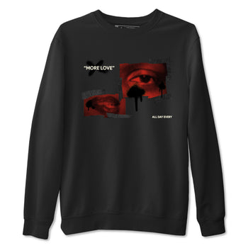4s Brick By Brick best t shirts to wear with jordans More Love sneaker match tees Nigel Sylvester x Air Jordan 4 Brick by Brick match shoes to clothes SNRT Sneaker Tees unisex cotton Black 2 shirts