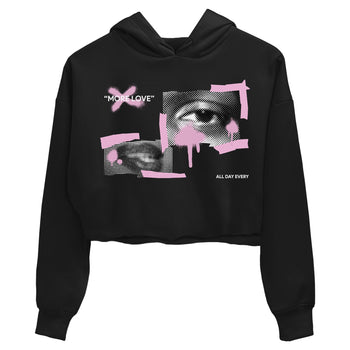 4s Retro Orchid shirts to match jordans More Love sneaker match tees Air Jordan 4 WMNS Orchid match shoes to clothes SNRT Sneaker Tees unisex cotton Black 2 crop tee
