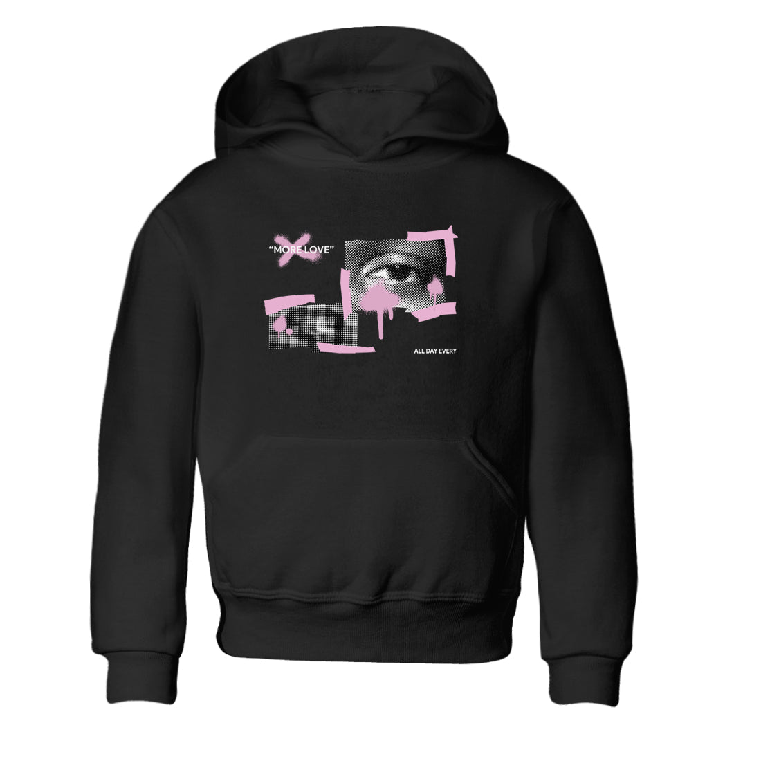 4s Retro Orchid shirts to match jordans More Love sneaker match tees Air Jordan 4 WMNS Orchid match shoes to clothes SNRT Sneaker Tees Youth Baby Black 2 tee