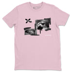 4s Retro Orchid shirts to match jordans More Love sneaker match tees Air Jordan 4 WMNS Orchid match shoes to clothes SNRT Sneaker Tees unisex cotton Pink 2 shirts