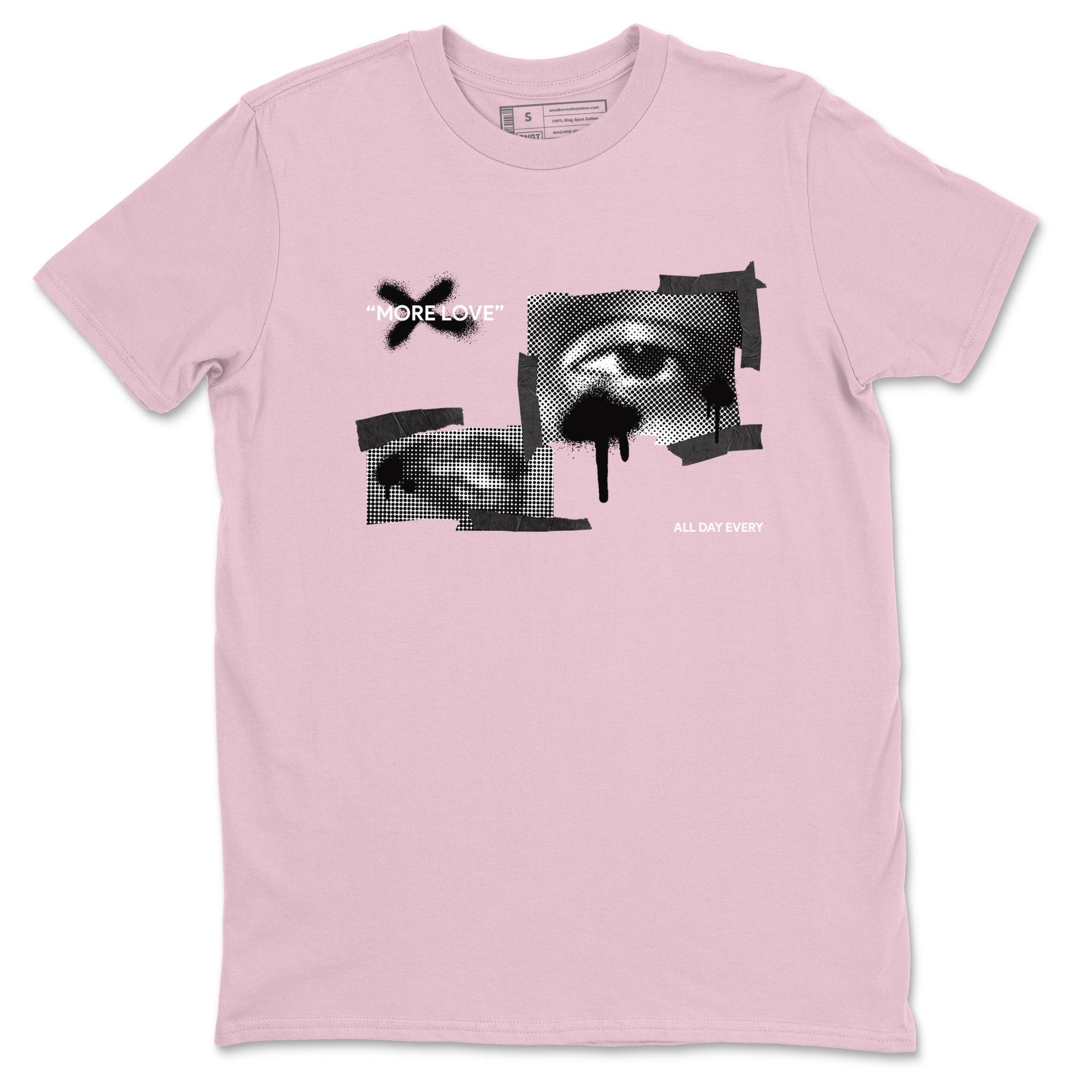 4s Retro Orchid shirts to match jordans More Love sneaker match tees Air Jordan 4 WMNS Orchid match shoes to clothes SNRT Sneaker Tees unisex cotton Pink 2 shirts