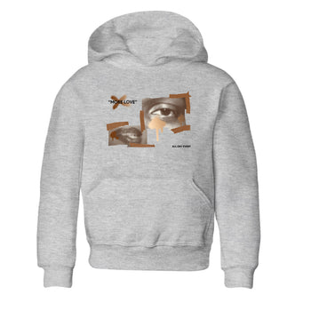 5s Golden Ticket shirts to match jordans More Love best t shirts to wear with jordans Air Jordan 5 Golden Ticket match shoes to clothes SNRT Sneaker Tees Youth Baby Heather Grey 2 tee
