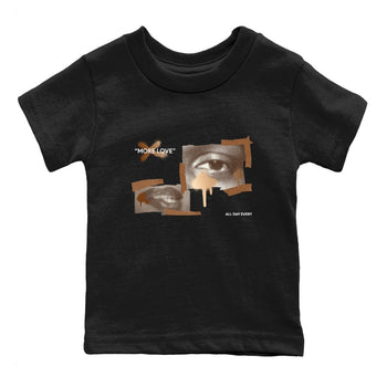 5s Golden Ticket shirts to match jordans More Love best t shirts to wear with jordans Air Jordan 5 Golden Ticket match shoes to clothes SNRT Sneaker Tees Youth Baby Black 2 tee