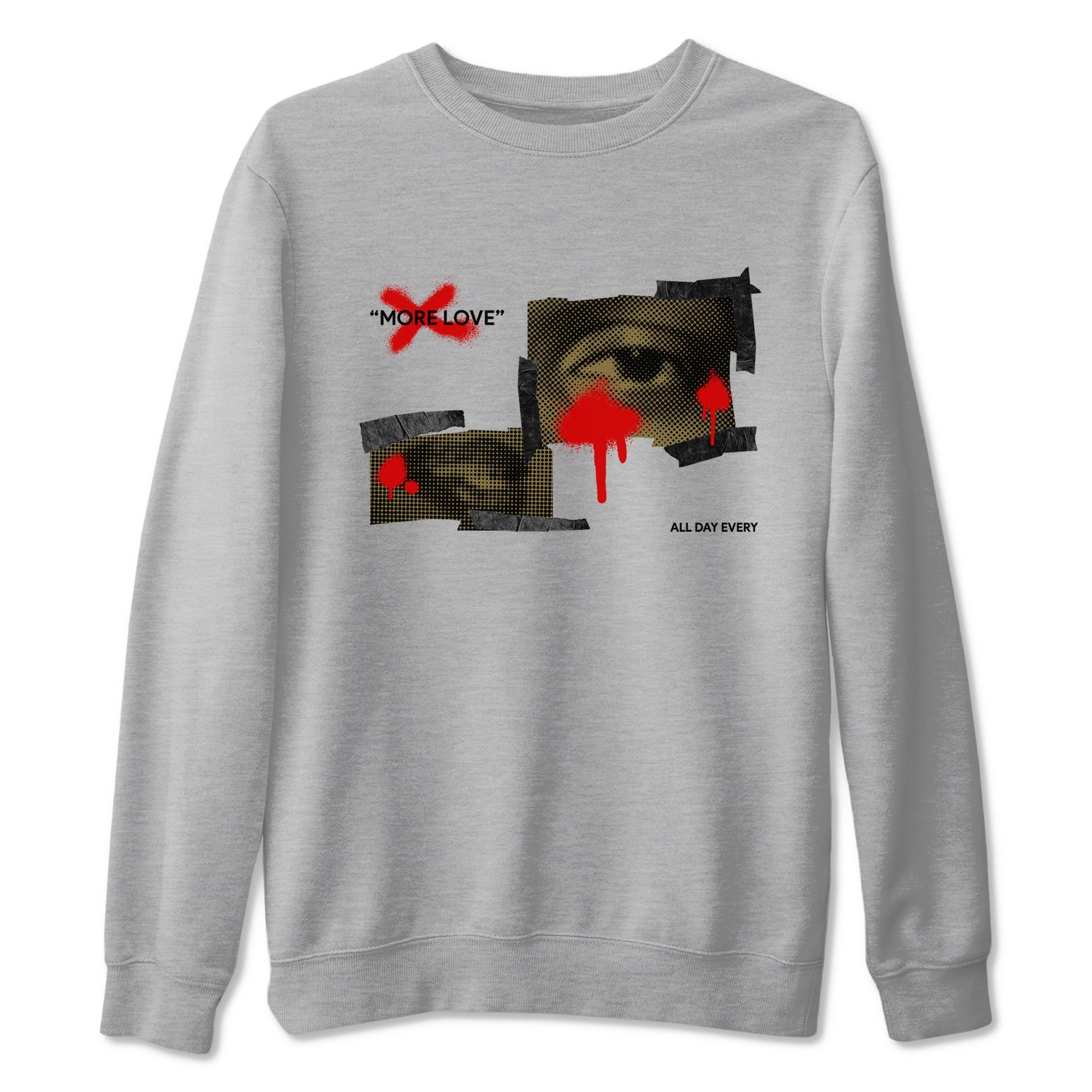 9s Olive shirts to match jordans More Love sneaker match tees Air Jordan 9 Olive match shoes to clothes SNRT Sneaker Tees unisex cotton Heather Grey 2 shirts