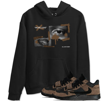Jordan Jumpman Jack TR Travis Scott Dark Mocha shirts to match jordans More Love sneaker match tees Jordan Jumpman Jack Travis Scott Dark Mocha match shoes to clothes SNRT Sneaker Tees unisex cotton Black 1 shirts