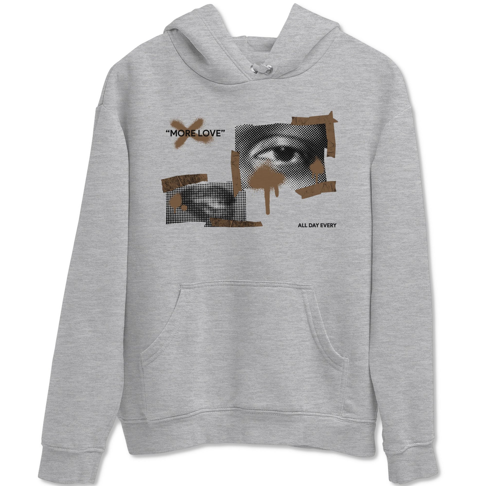 Jordan Jumpman Jack TR Travis Scott Dark Mocha shirts to match jordans More Love sneaker match tees Jordan Jumpman Jack Travis Scott Dark Mocha match shoes to clothes SNRT Sneaker Tees unisex cotton Heather Grey 2 shirts