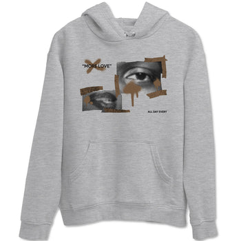Jordan Jumpman Jack TR Travis Scott Dark Mocha shirts to match jordans More Love sneaker match tees Jordan Jumpman Jack Travis Scott Dark Mocha match shoes to clothes SNRT Sneaker Tees unisex cotton Heather Grey 2 shirts