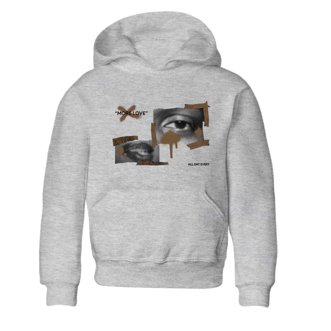 Jordan Jumpman Jack TR Travis Scott Dark Mocha shirts to match jordans More Love sneaker match tees Jordan Jumpman Jack Travis Scott Dark Mocha match shoes to clothes SNRT Sneaker Tees Youth Baby Heather Grey 2 tee