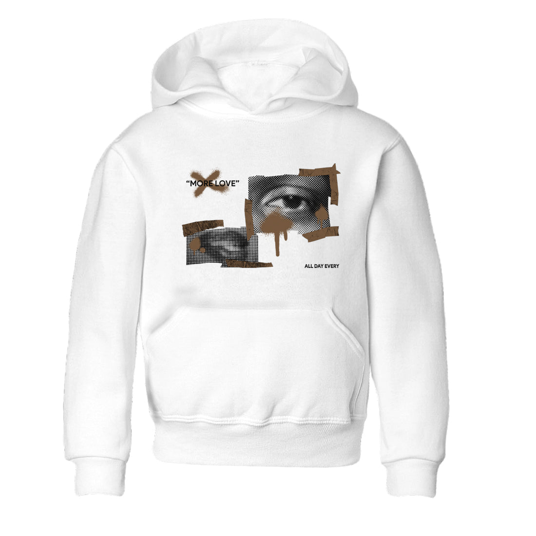 Jordan Jumpman Jack TR Travis Scott Dark Mocha shirts to match jordans More Love sneaker match tees Jordan Jumpman Jack Travis Scott Dark Mocha match shoes to clothes SNRT Sneaker Tees Youth Baby White 2 tee