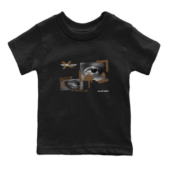 Jordan Jumpman Jack TR Travis Scott Dark Mocha shirts to match jordans More Love sneaker match tees Jordan Jumpman Jack Travis Scott Dark Mocha match shoes to clothes SNRT Sneaker Tees Youth Baby Black 2 tee