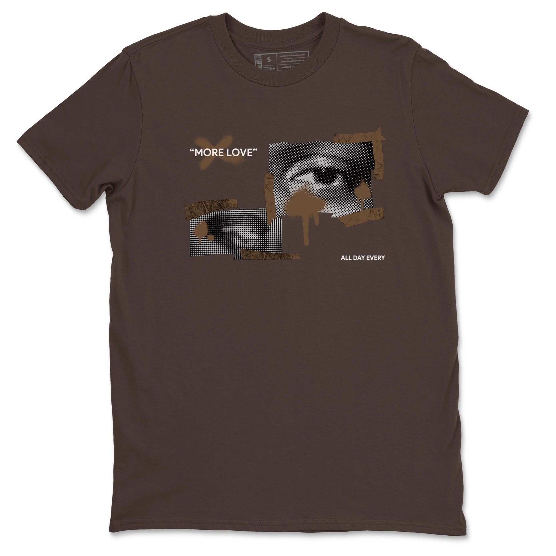 Jordan Jumpman Jack TR Travis Scott Dark Mocha shirts to match jordans More Love sneaker match tees Jordan Jumpman Jack Travis Scott Dark Mocha match shoes to clothes SNRT Sneaker Tees unisex cotton Dark Chocolate 2 shirts