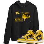 Dunk High Pollen shirts to match jordans More Love sneaker match tees Dunk High Pollen match shoes to clothes SNRT Sneaker Tees unisex cotton Black 1 shirts