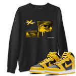 Dunk High Pollen shirts to match jordans More Love sneaker match tees Dunk High Pollen match shoes to clothes SNRT Sneaker Tees unisex cotton Black 1 shirts