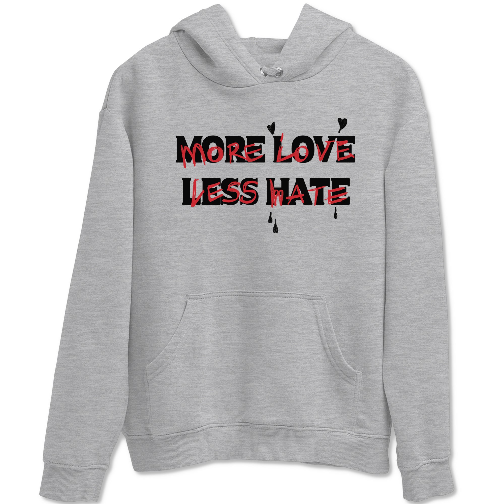 12s Flu Game shirts to match jordans More Love Less Hate sneaker match tees Air Jordan 12 Retro Flu Game match shoes to clothes SNRT Sneaker Tees unisex cotton Heather Grey 2 shirts