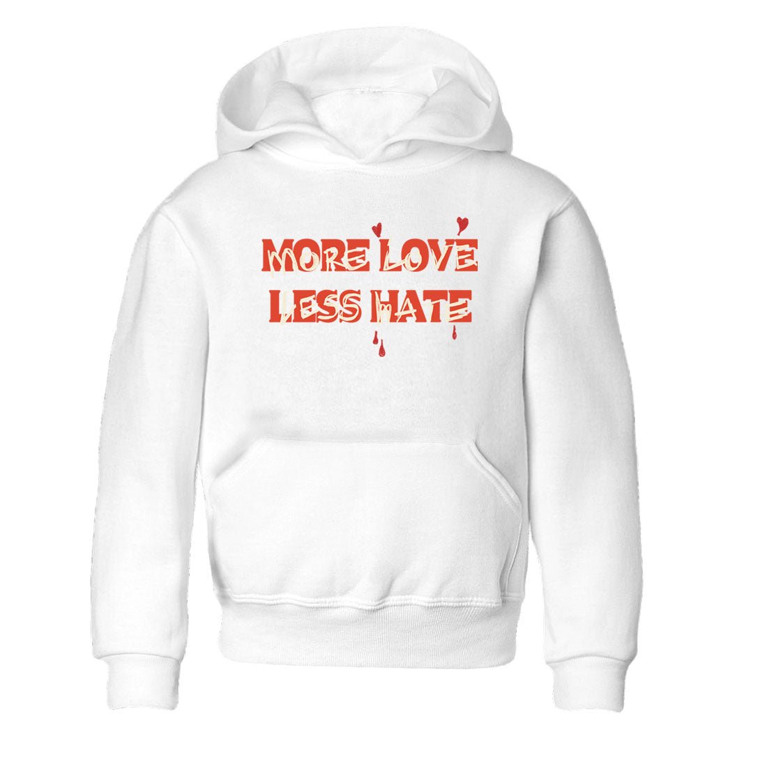Nigel Sylvester x Air Jordan 4 Brick by Brick shirts to match jordans More Love Less Hate sneaker match tees Air Jordan 4 Brick By Brick match shoes to clothes SNRT Sneaker Tees Youth Baby White 2 tee