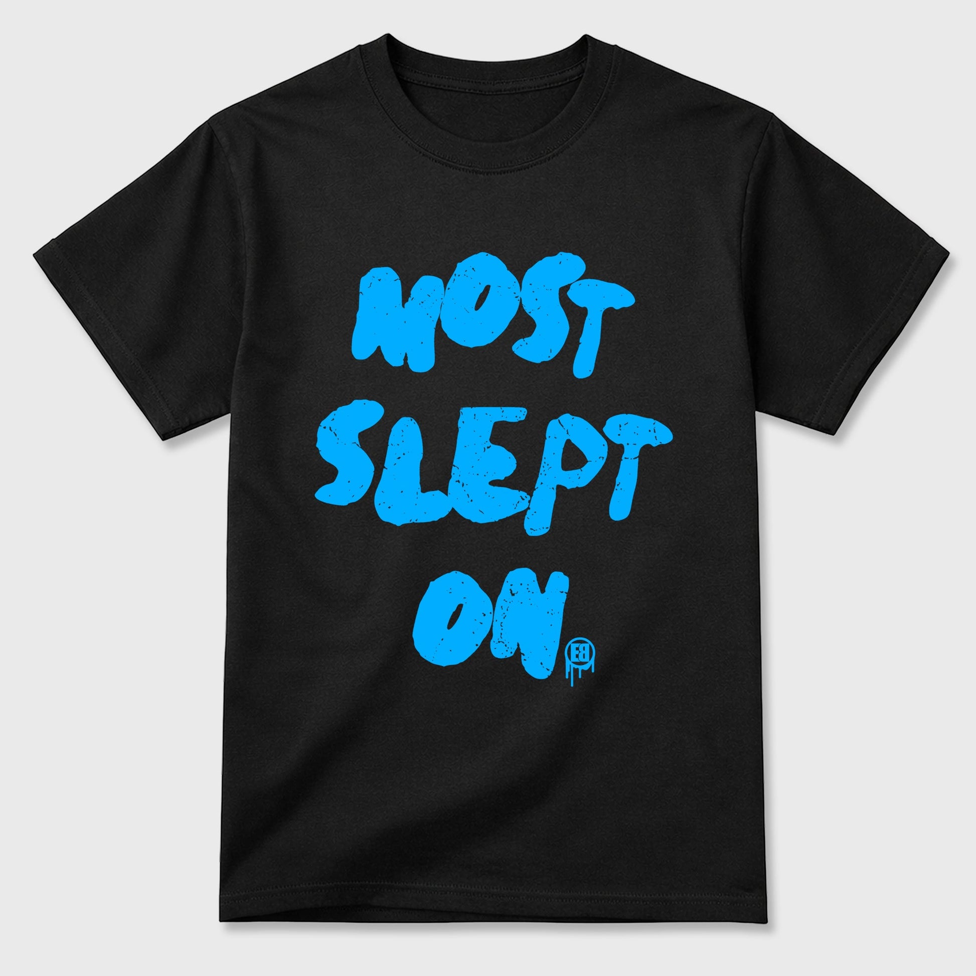 Sneaker match tees – Sneaker Tees To Match Air Foamposite Pro University Blue Shoes – Most Slept On Tee Black 2