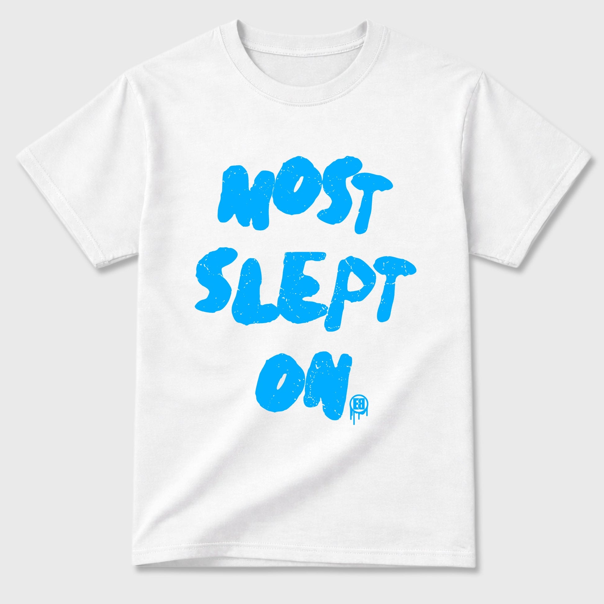 Sneaker match tees – Sneaker Tees To Match Air Foamposite Pro University Blue Shoes – Most Slept On Tee White 2