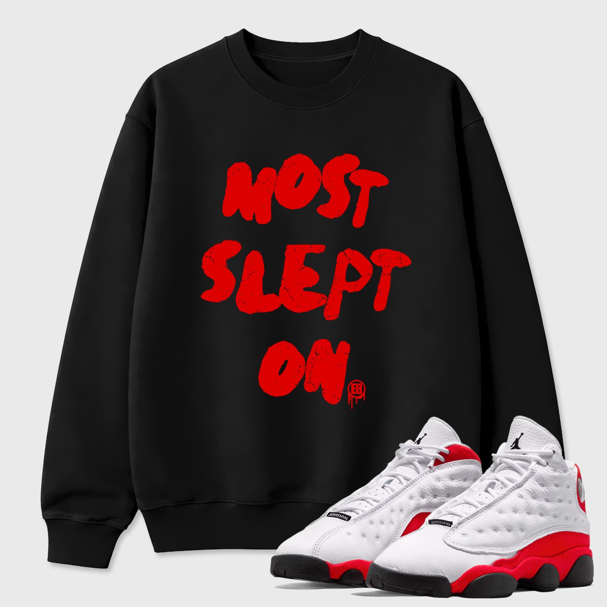 Sneaker match tees  Sneaker Tees To Match Air Jordan 13 Chicago Shoes  Most Slept On Tee Black 1