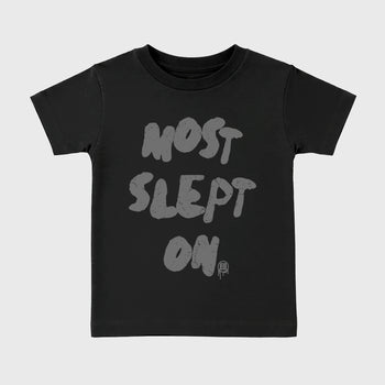 Sneaker match tees – Sneaker Tees To Match Air Jordan 6 Cap and Gown Shoes – Most Slept On Kids T-Shirt Black 2