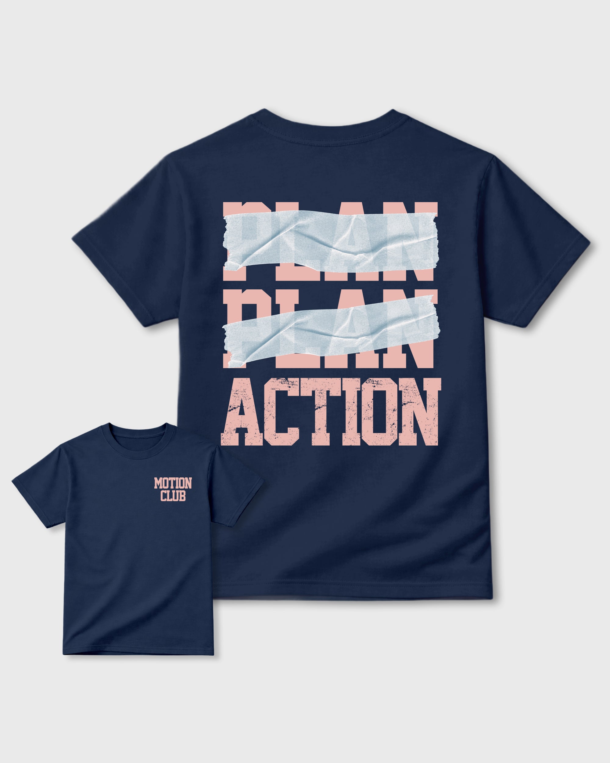 Motion Club Navy Graphic T-Shirt - 3, sneaker matching shirt designed to pair with Air Jordan 11 Made For Locals sneakers for a coordinated streetwear outfit.