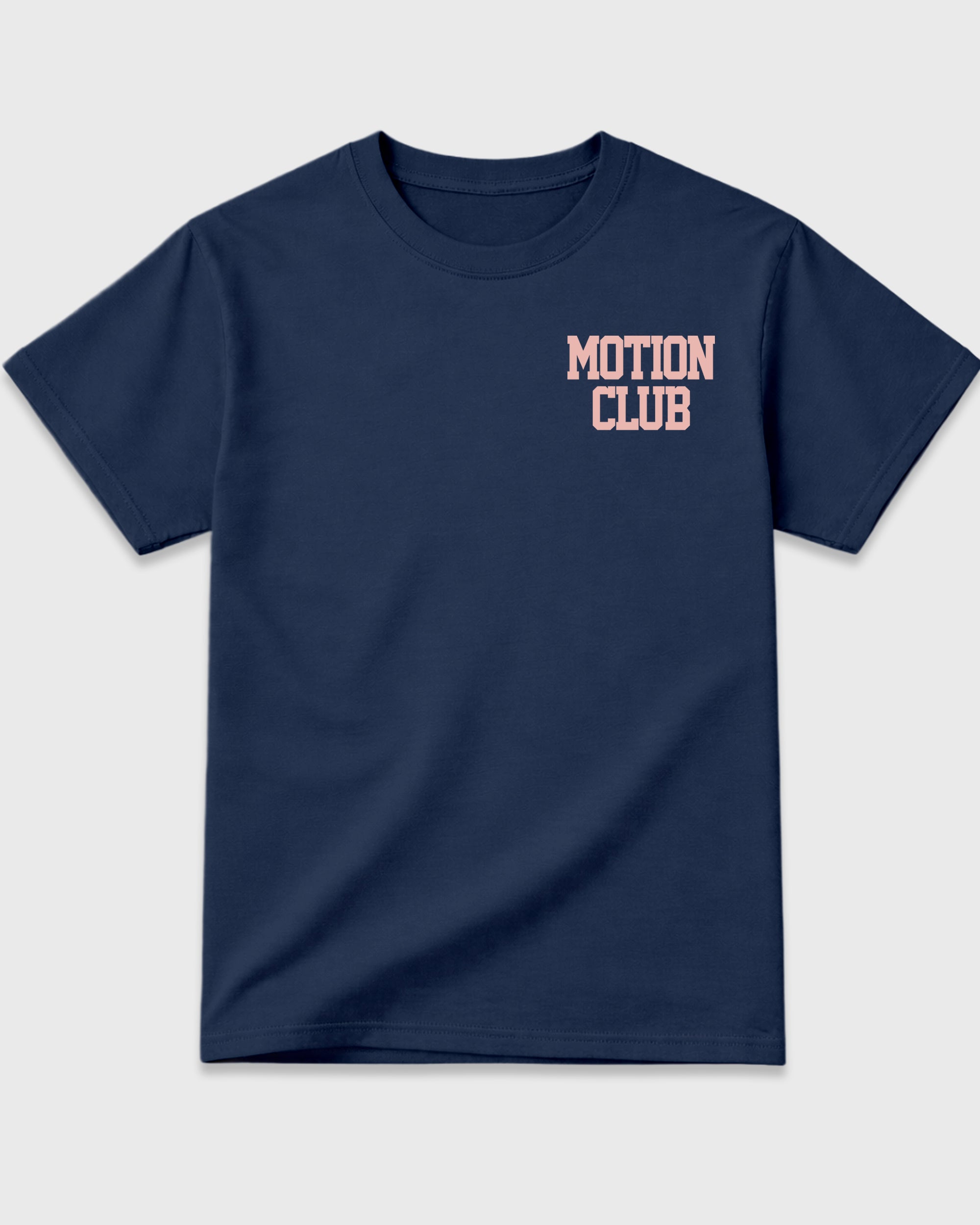 Motion Club Navy Graphic T-Shirt - 3, sneaker matching shirt designed to pair with Air Jordan 11 Made For Locals sneakers for a coordinated streetwear outfit.
