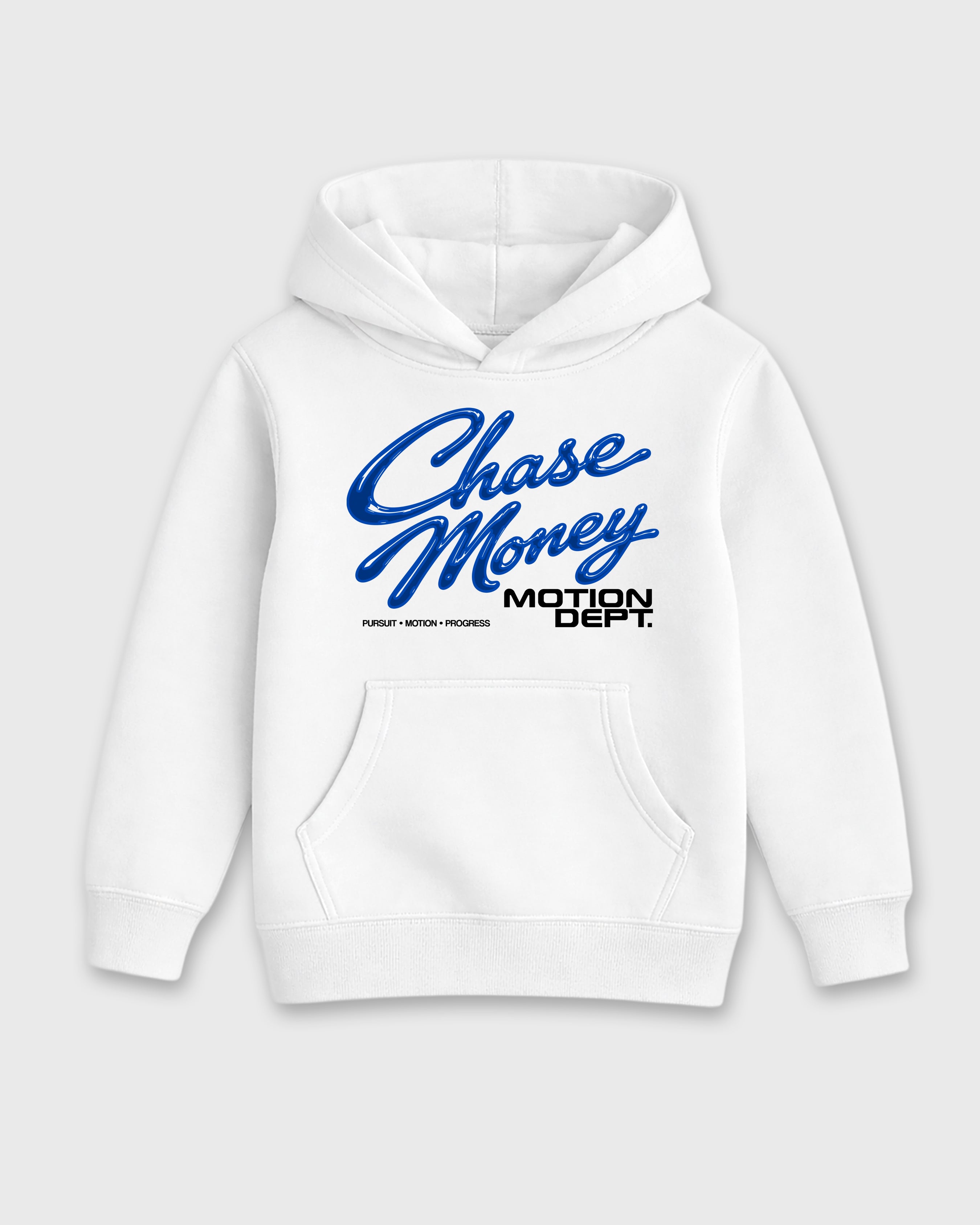 Motion Dept Baby & Kids Graphic Hoodie featuring original artwork designed to match the Air Jordan 1 Royal. White 2 Kids Graphic Sweater.