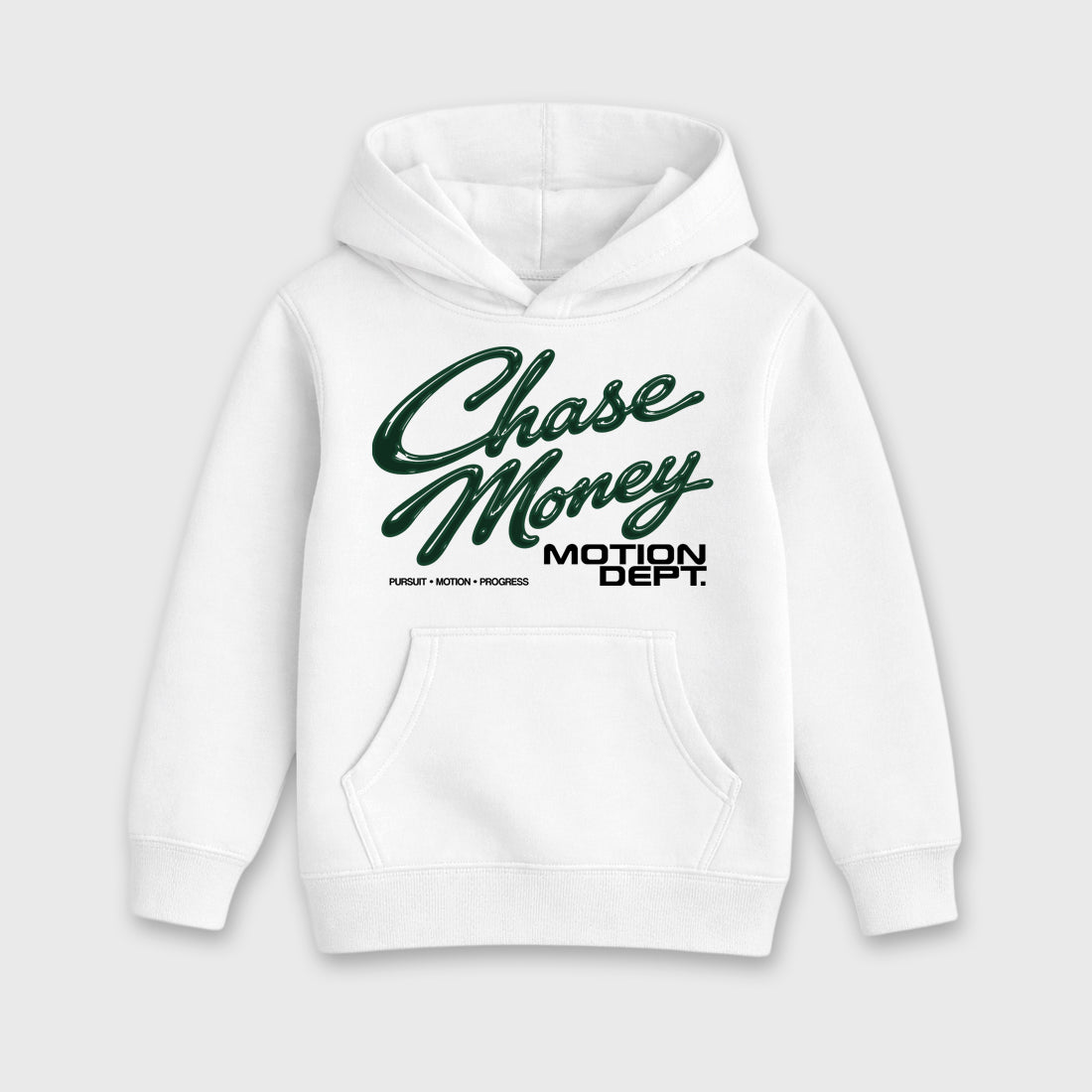 Motion Dept Baby & Kids Graphic Hoodie featuring original artwork designed to match the Air Jordan 12 Summit Green. White 2 Kids Graphic Sweater.
