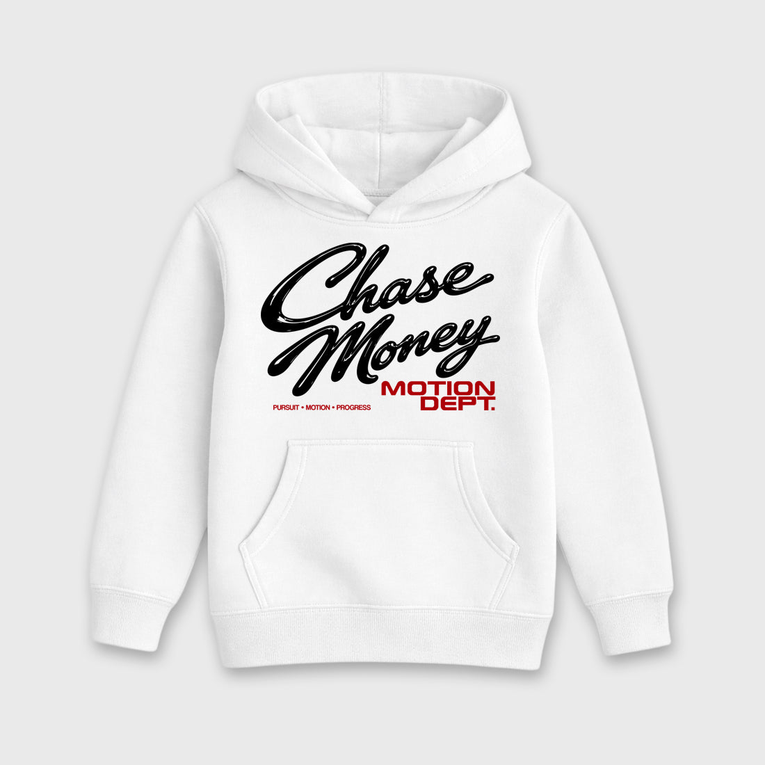 Motion Dept Baby & Kids Graphic Hoodie featuring original artwork designed to match the Air Jordan 9 True Red. White 2 Kids Graphic Sweater.