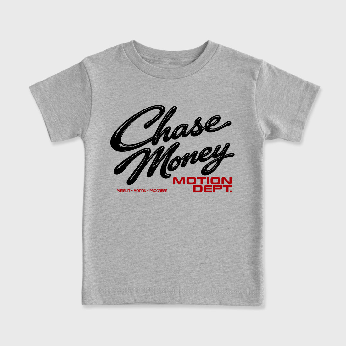Motion Dept Baby & Kids Graphic T-Shirt featuring original artwork designed to match the Air Jordan 9 True Red. Heather Grey 2 Kids Graphic Tee.