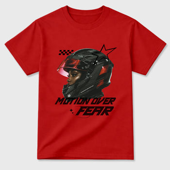 Sneaker match tees – Sneaker Tees To Match Air Jordan 12 Bloodline Shoes – Motion Over Fear Tee Red 2